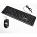 Kit Tastatura + Mouse SPACER SPDS-1691, Qwerty, USB, 18 taste multimedia, 800 dpi, Negru