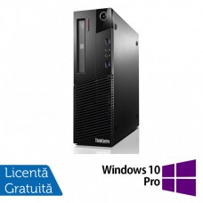 Calculator Lenovo Thinkcentre M93p SFF, Intel Core i5-4570 3.20GHz, 4GB DDR3, 500GB SATA, DVD-RW + Windows 10 Pro