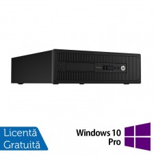 Calculator HP Prodesk 600G1 SFF, Intel Core i5-4590 3.30GHz, 8GB DDR3, 120GB SSD + Windows 10 Pro