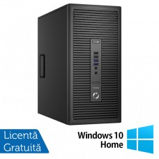 Calculator HP Prodesk 600 G2 Tower, Intel Celeron G3900 2.80GHz, 4GB DDR3, 500GB SATA, DVD-RW + Windows 10 Home