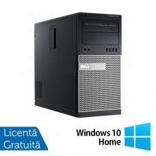 Calculator Refurbished Dell OptiPlex 7010 Tower, Intel Core i3-3220 3.30GHz, 8GB DDR3, 240GB SSD, DVD-RW + Windows 10 Home