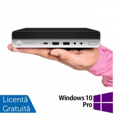 Calculator HP ProDesk 600 G3 Mini PC, Intel Core i5-6500T 2.50GHz, 8GB DDR4, 240GB SSD + Windows 10 Pro