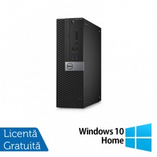 Calculator Refurbished DELL Optiplex 5040 SFF, Intel Pentium G4400 3.30GHz, 8GB DDR3, 120GB SSD, DVD-RW + Windows 10 Home