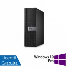 Calculator Refurbished DELL Optiplex 5040 SFF, Intel Pentium G4400 3.30GHz, 8GB DDR3, 120GB SSD, DVD-RW + Windows 10 Pro