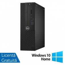 Calculator Refurbished DELL OptiPlex 3050 SFF, Intel Core i3-7100 3.90GHz, 8GB DDR4, 240GB SSD, DVD-ROM + Windows 10 Home