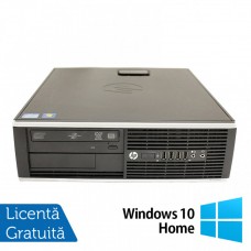 Calculator Refurbished HP 8200 SFF, Intel Pentium G840 2.80GHz, 4GB DDR3, 500GB SATA, DVD-RW + Windows 10 Home