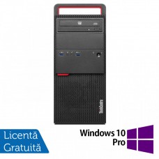 Calculator Refurbished LENOVO M800 Tower, Intel Core i5-6500 3.20GHz, 8GB DDR4, 480GB SSD, DVD-RW + Windows 10 Pro