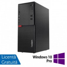 Calculator Refurbished LENOVO M710T Tower, Intel Core i3-6100 3.70GHz, 8GB DDR4, 480GB SSD, DVD-ROM + Windows 10 Pro