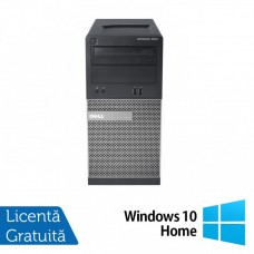 Calculator Refurbished Dell OptiPlex 390 Tower, Intel Pentium G630 2.70GHz, 4GB DDR3, 500GB SATA, DVD-RW + Windows 10 Home