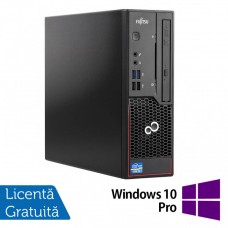 PC Refurbished FUJITSU ESPRIMO C720 USFF, Intel Core i5-4570 3.40GHz, 8GB DDR3, 240GB SSD, DVD-ROM + Windows 10 Pro