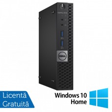 Calculator Refurbished DELL OptiPlex 3040 MiniPC, Intel Core i5-6500T 2.50GHz, 8GB DDR3, 240GB SSD + Windows 10 Home