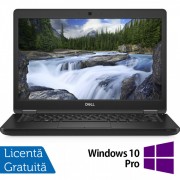 Laptop Refurbished Dell Latitude 5490, Intel Core i5-8350U 1.70GHz, 8GB DDR4, 240GB SSD, 14 Inch HD, Fara Webcam + Windows 10 Pro