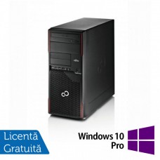 PC Refurbished Fujitsu ESPRIMO P710 Tower, Intel Core i7-3770 3.40GHz, 8GB DDR3, 120GB SSD + Windows 10 Pro