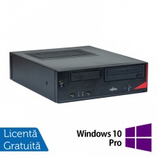 PC Refurbished Fujitsu Esprimo E520 SFF, Intel Core i3-4130 3.40GHz, 8GB DDR3, 500GB HDD + Windows 10 Pro