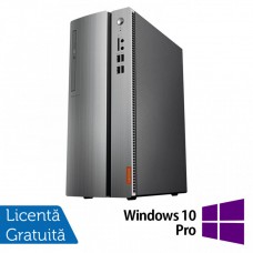 Calculator Refurbished LENOVO IdeaCentre 510 Tower, Intel Core i5-8400 2.80-4.00GHz, 8GB DDR4, 240GB SSD + Windows 10 Pro