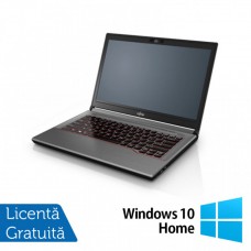 Laptop Refurbished Fujitsu Lifebook E744, Intel Core i3-4000M 2.40GHz, 8GB DDR3, 120GB SSD, 14 Inch, Webcam + Windows 10 Home