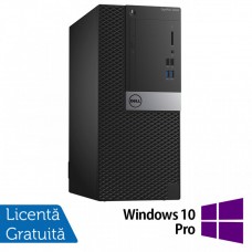 PC Refurbished DELL OptiPlex 3040 Tower, Intel Core i7-6700 3.40GHz, 8GB DDR3, 240GB SSD + Windows 10 Pro