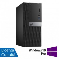 PC Refurbished DELL OptiPlex 5040 Tower, Intel Core i7-6700 3.40GHz, 8GB DDR3, 240GB SSD + Windows 10 Pro