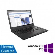 Laptop Refurbished LENOVO ThinkPad T460s, Intel Core i7-6600U 2.60GHz, 8GB DDR4, 256GB SSD, 14 Inch HD, Webcam + Windows 10 Pro