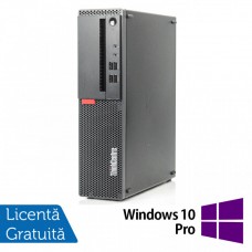 Calculator Refurbished LENOVO ThinkCentre M910s SFF, Intel Core i5-6500 3.20GHz, 8GB DDR4, 256GB SSD + Windows 10 Pro