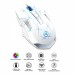Mouse Nou pentru Gaming, HXSJ T300, 2400dpi, 7 Butoane, RGB, Alb, Wireless Mouse Nou pentru Gaming, HXSJ T300, 2400dpi, 7 Butoane, RGB, Alb, Wireless