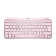 Tastatura Wireless Noua LOGITECH MX Keys Mini, USB, Bluetooth, Layout Germana, Roz
