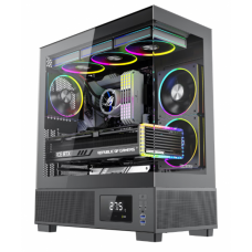 Sistem PC Gaming OptimX First Kian, Intel Core i5-10500 3.10 - 4.50GHz, 16GB DDR4, 1TB SSD, Radeon RX 580 8GB, Windows 11 Pro